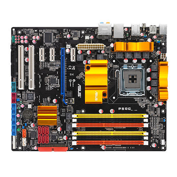 Материнська плата ASUS P5QC (P5QC) (s775, Intel P45, ATX) Б/в