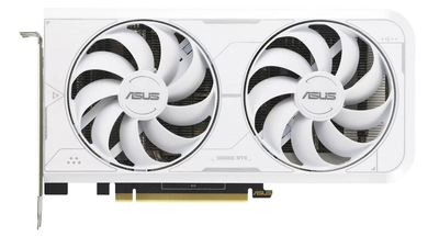 Відеокарта ASUS RTX 3060Ti 8Gb Dual White GDDR6Х (DUAL-RTX3060TI-8GD6X-WHITE) (GDDR6X, 256 bit, PCI-E 4.0)