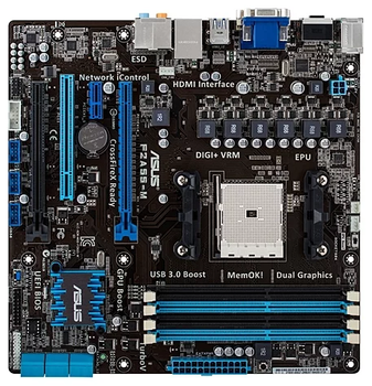 Материнська плата ASUS F2A55-M F2A55-M) (sFM2, AMD A55, Micro-ATX) Б/в