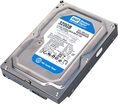 Жорсткий диск Western Digital 3.5 Blu 320Gb (WD3200AVKX)