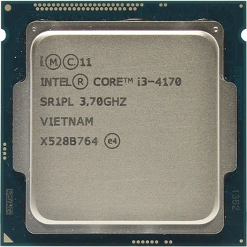 Процессор Intel Core i3 4170 (CM8064601483645) (Socket 1150, 4T, 3.7 ГГц, Tray) Б/у