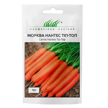 Семена Яскрава Морква Нантес Тип Топ 10 г (56916)