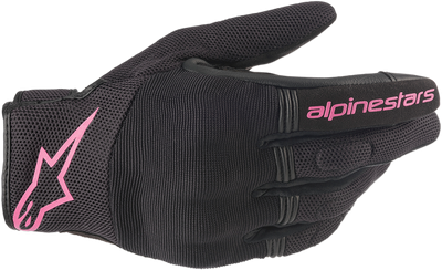 Моторукавички Alpinestars Stella COPPER, L, Чорний/Рожевий (720420)