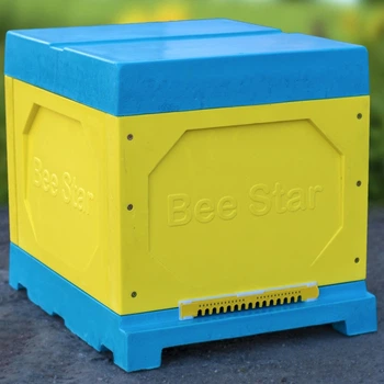 Улей 10 рамочный из пенополиуретана, Корпус 300 мм (Дадан) цветной BeeStar