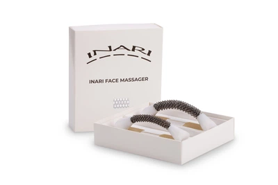 Комплект масажерів ІНАРІ для обличчя пружинних нержавіюча сталь, 2 шт різного діаметру (U20)