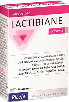 Suplement diety PiLeJe Lactibian Reference probiotyk 10 kapsułek (3401560504477)