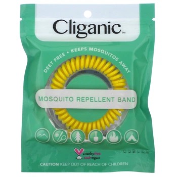 Браслет от комаров Cliganic 1 шт В упаковке