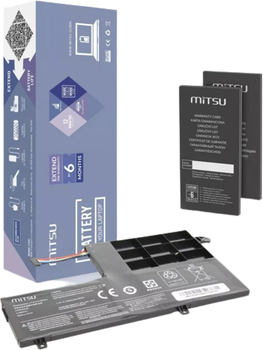 Акумулятор Mitsu для ноутбуків Lenovo 500S-14ISK 7.4 V 3500 mAh (5BM325) (5903050376727)