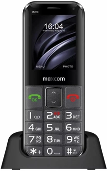 Мобільний телефон Maxcom MM 730BB Comfort Black (MAXCOMMM730BB)
