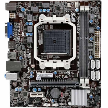 Материнська плата ECS A58F2P-M4 V1.0 (A58F2P-M4 V1.0) (sFM2+, AMD A58, Micro-ATX) Б/в