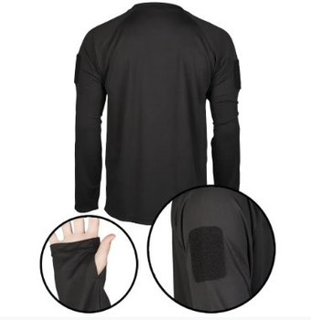 Термоактивная Черная Рубашка Mil-Tec tactical d/r 11082002-XL