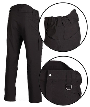 Тактичні штани Mil-tec Assault Softshell Pants - Black 11508002 М