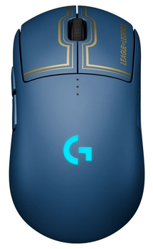 Мышь беспроводная Logitech G PRO Wireless Gaming Mouse League of Legends Edition (910-006451) Blue USB