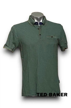 Футболка с воротником поло TED BAKER golf Casual S(46) print 0122H