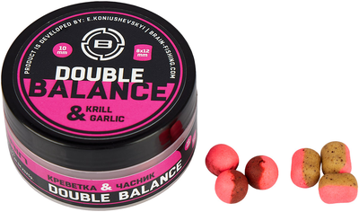 Бойли Brain Double Balance Krill & Garlic (креветка + часник) 10+8х12 мм (18582177)