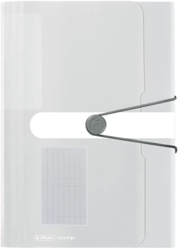 Папка на резинке Herlitz Pastel А4 12 отделений Transparent (11277936)