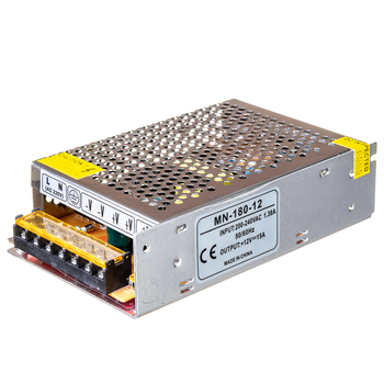 Блок живлення 12V-15А-180W MN IP20
