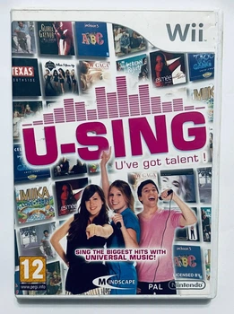U-Sing, Б/У,&nbsp;английская версия - диск Nintendo Wii