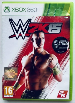 WWE 2K15, Б/У, английская версия - диск для Xbox 360