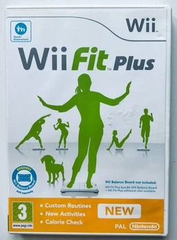 Wii Fit Plus, Б/У,&nbsp;английская версия - диск Nintendo Wii