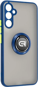 Чохол для смартфона ArmorStandart Frosted Matte Ring для Samsung Galaxy A34 5G (A346) Navy Blue (ARM68356)