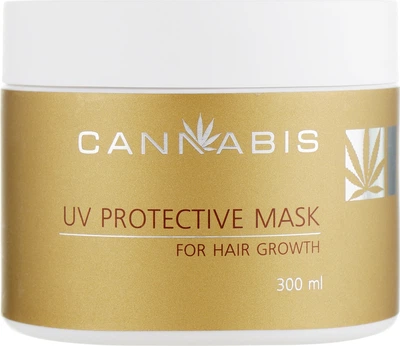 Маска для роста волос с защитой от ультрафиолета с экстрактом каннабиса - Cannabis UV Protective Mask for Hair Growth 300ml (726820-31050)