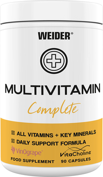 Вітаміни Weider MULTIVITAMIN Complete 90 к (4044782390566)