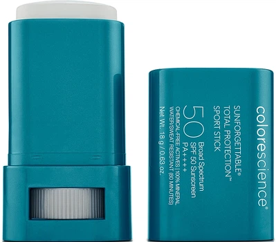 Спортивный стик-бальзам "Тотальная защита" - Colorescience Sunforgettable Total Protection Sport Stick SPF 50 18g (970460-109038)