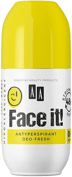 Дезодорант-антиперспірант – AA Face It! Antyperspirant Deo-Fresh 50ml (1199229-132687)