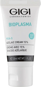 Крем с азелаиновой кислотой для жирной и проблемной кожи - Gigi Bioplasma 15% Azelaic Cream 30ml (275425-48588)