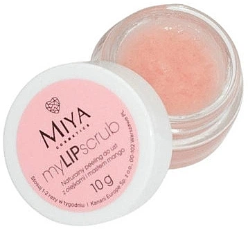 Скраб для губ с маслом манго - Miya Cosmetics myLIPscrub 10g (1178424-109980)