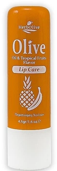 Бальзам для губ с тропическими фруктами - Madis HerbOlive Lip Care 4.5g (4.5g) (1029598-1363744-2)