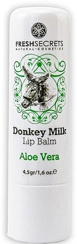 Бальзам для губ с ослиным молоком и алоэ вера - Madis Fresh Secrets Lip Balm 4.5g (1212372-131722)