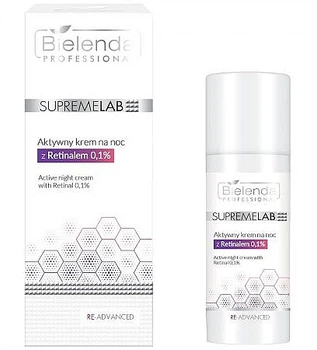 Активный ночной крем с ретинолом - Bielenda Professional Supremelab Re-Advanced Active Night Cream With Retinol 0.1% 50ml (1155442-132856)