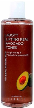 Антивіковий підтягуючий тонер з екстрактом авокадо - Jigott Lifting Real Avocado Toner 300ml