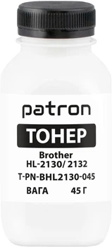 Тонер Patron Brother HL-2130/2132 45 г Black (T-PN-BHL2130-045)