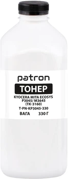 Тонер Patron Kyocera Mita Ecosys P3045/M3645 330 г Black (PN-KP3045-330)