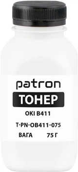 Тонер Patron Oki B411 75 г Black (T-PN-OB411-075)