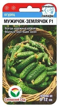 Семена Огурец Мужичок-землячок F1 7 шт