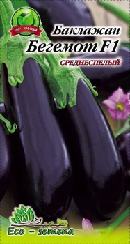 Семена Баклажан Бегемот Eco-semena 30 шт