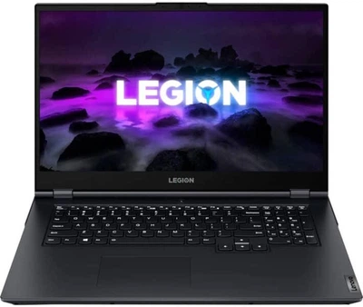 Ноутбук Lenovo 17.3" Legion 5 17ITH6/AMD R5 5600H/16GB/512SSD/GF 3050-4/DOS/Blue (82K000AGRA)