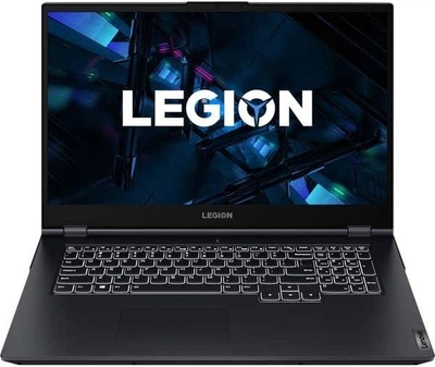 Ноутбук Lenovo 17.3" Legion 5 17ITH6/Intel i7-11800H/16GB/256SSD+1TBHDD/GF 3050-4/DOS/Black (82JN003RRA)