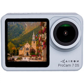 Экшн-камера AIRON ProCam 7 DS Blogger Kit (набор 8 в 1) Grey (69477915500060) [87138]