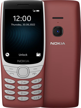 Telefon komórkowy Nokia 8210 Dual Sim 4G Czerwony (6438409078469)