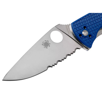 Ніж Spyderco Tenacious FRN S35VN напівсерейтор (1013-87.14.81)