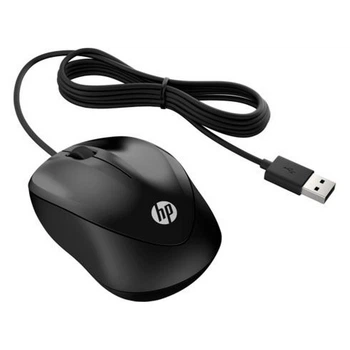 Мышка HP Wired 1000 (4QM14AA) Black USB