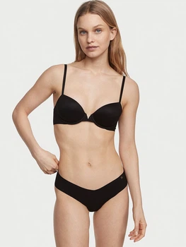 Трусики танга женские Victoria's Secret 893315227 S Черные (1159777008)