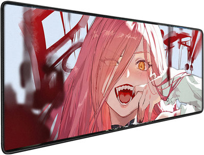 Игровая поверхность (Коврик для мышки) SHLab Chainsaw Man Power SHM-327 (70х30 см) (33034)