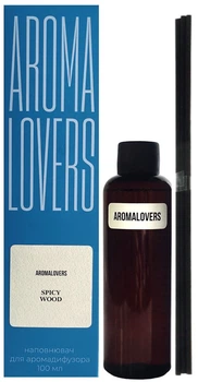 Наповнювач для аромадифузора з палочками Aromalovers Spicy Wood 100 мл (ARL2300000015)