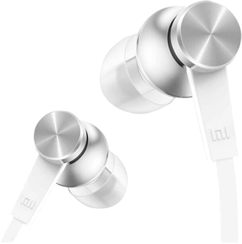 Навушники Xiaomi Mi In-Ear Headphones Basic Silver (14274) (6970244522191)